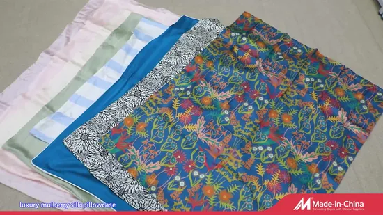 100% Pure Mulberry 22 Momme Funda de almohada de seda con cremallera y ribete Funda de almohada de seda