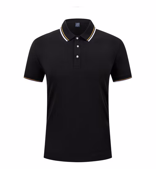 Polo de 2 botones Redondo Curve-Hem Algodón 100% Corte Slim Fit Polo de hombre